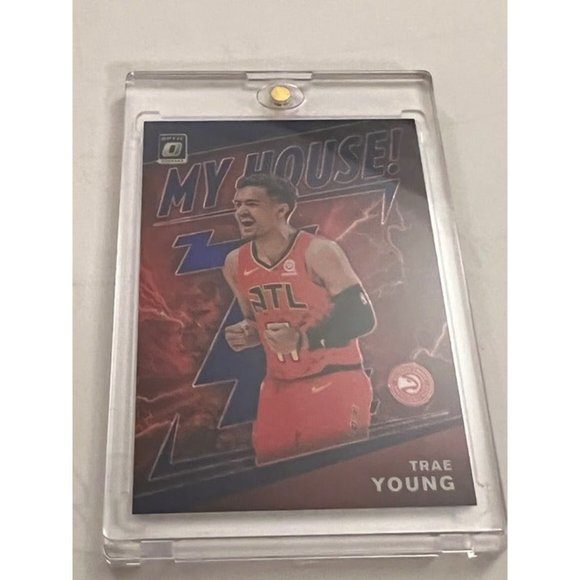 2019-20 Donruss Optic Trae Young Holo Prizm My House Insert #18